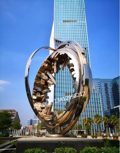 校园不锈钢雕塑